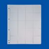 White Interleaves for Prinz Classic Coin Ringbinder (5pcs/pack) - for 20 Coin Pocket Pages