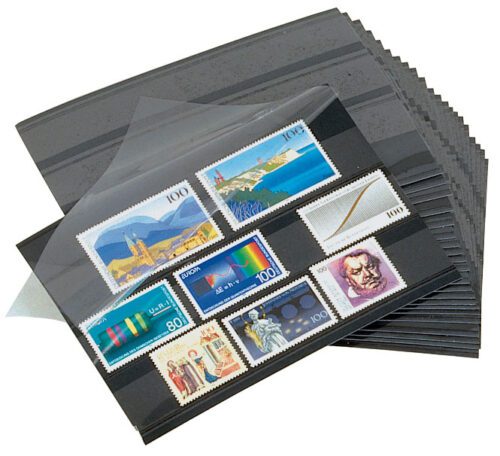 Prinz Black Stockcards with Cover Foil (100pcs/ box)