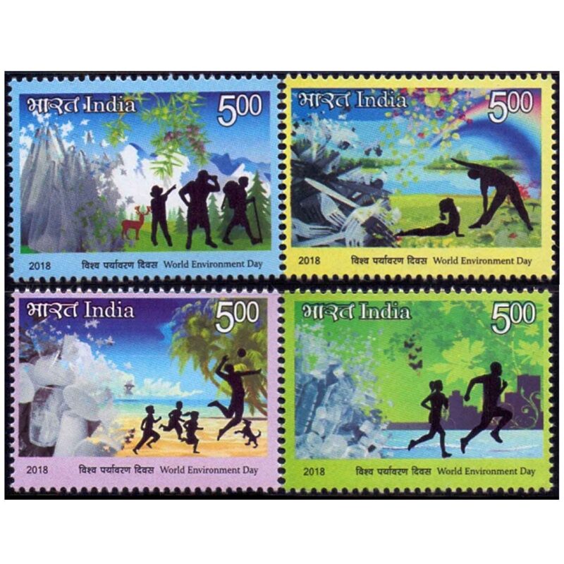 2018 World Environment Day 4v Stamp