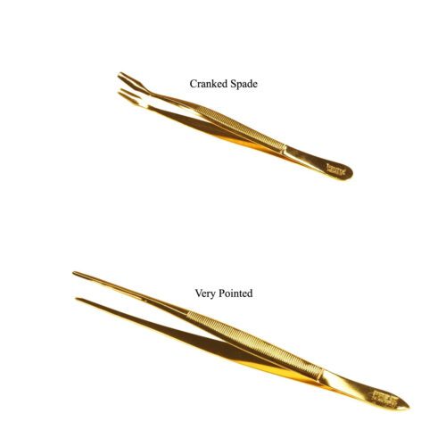 Prinz Gold Plated Stamp Tweezer