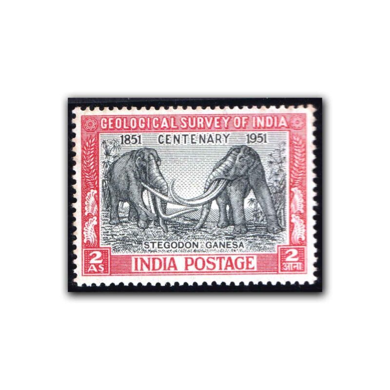 1951 Centenary of Geological Survey of India Stamp