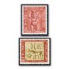 1961 Centenary of Archeological Survey of India 2v Stamp