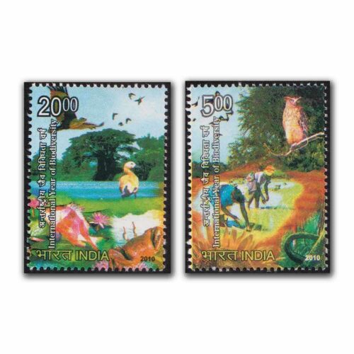 2010 International Year of Biodiversity 2v Stamp