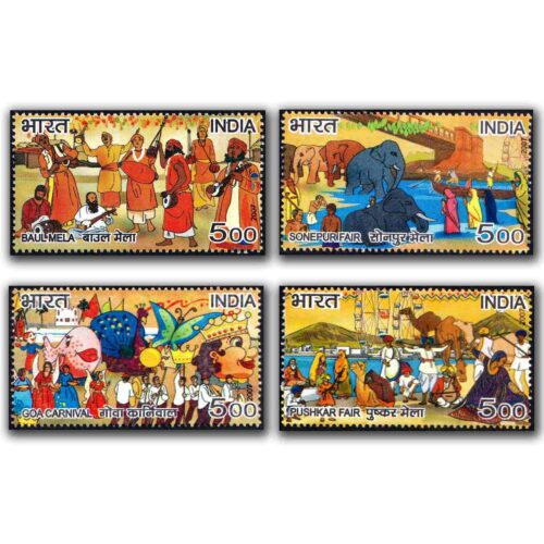 2007 Fairs of India 4v Stamp