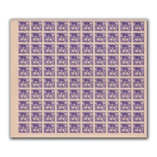 1979 Adult Education 2p (6th Series) (wmk. Ashokan) Definitive Stamp Sheet