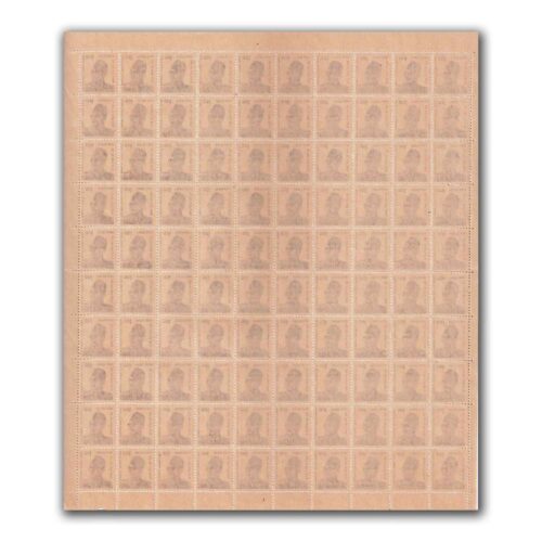 2001 Netaji Subhas Chandra Bose 1r (Personality Series) (wmk. Ashokan) Special Definitive Stamp Sheet