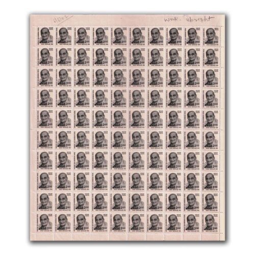 2000 Sardar Vallabhbhai Patel 2r (Personality Series) (wmk. Ashokan) Special Definitive Stamp Sheet