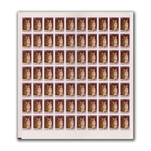 2000 Leopard Cat 5r (9th Series) (wmk. Ashokan) Definitive Stamp Sheet