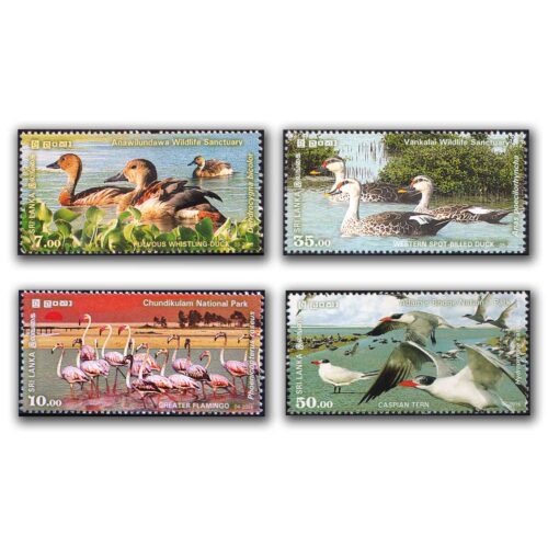 2016 Sri Lanka World Wetland Day 4v stamp