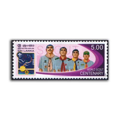 2007 Sri Lanka World Scout Centenary 1v Stamp