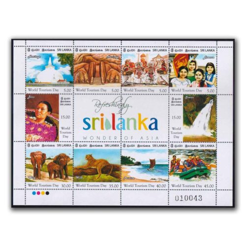 2011 Sri Lanka World Tourism Day Stamp Sheetlet