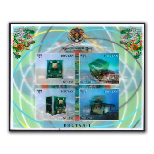 2018 3D Lenticular 4v Stamps in sheet Stamp