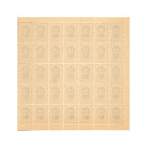 1964 Pandit Gopabandhu Das Mint Sheet of 35 Stamps