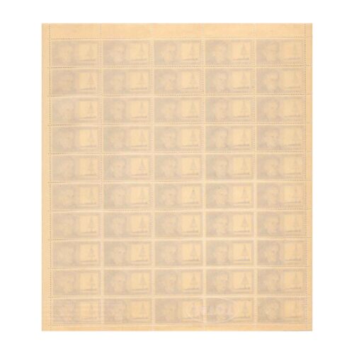 1968 Birth Centenary Of Madam Marie Curie Mint Sheet of 50 Stamps