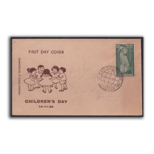 1959 National Children's Day (Boys Waiting Admission To Children's Home) 1v Stamp on FDC