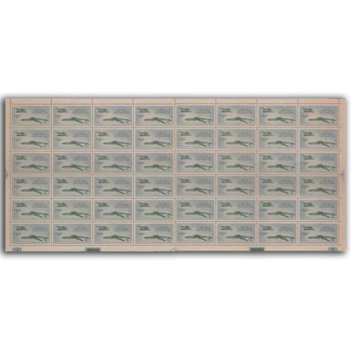 1961 Anniversary  of First Official Airmail Flight Mint Sheet of 48 Stamps