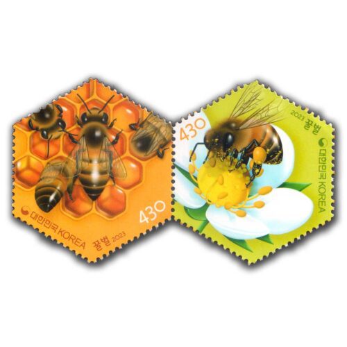 2023 The Honey Bee 2v Stamp