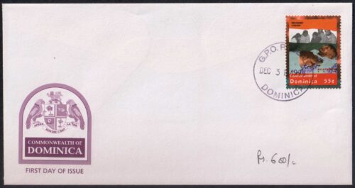 1999  Dominica 1v Stamp on FDC