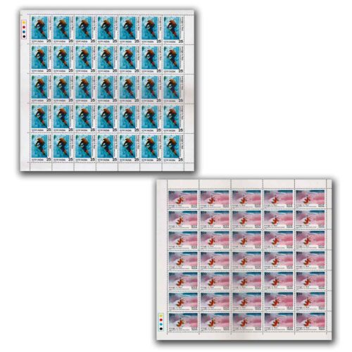 1978 Conquest of Kanchenjunga 2v Mint Sheet of 35 Stamps