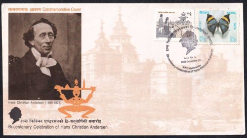 2005 Nepal Bi-Centenary Celebration of Hans Christian Andersen Special Cover