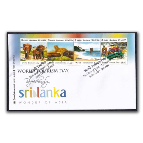 2011 Sri Lanka World Tourism Day 12v Stamp 3 FDCs