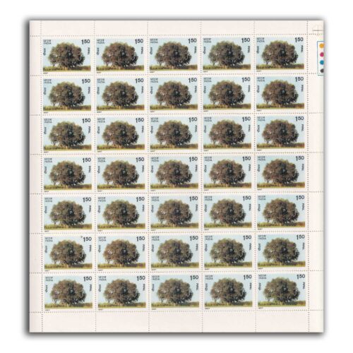 1987 Indian Trees ( Pipal) 1v Mint Sheet of 35 Stamps