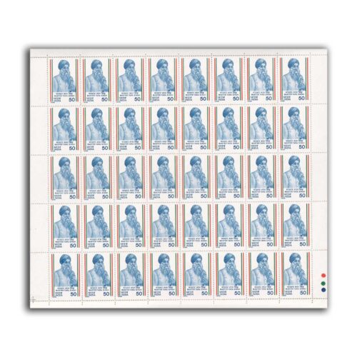 1985 Birth Centenary of Master Tara Singh (Social Reformer) 1v Mint Sheet of 40 Stamps