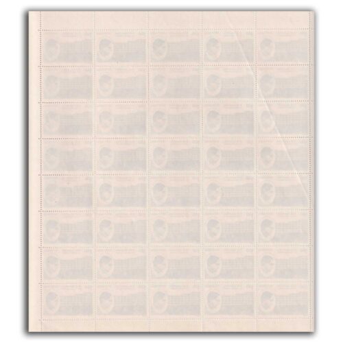 1993 Birth Centenary of Prof Prasanta Chandra Mahalanobis 1v Mint Sheet of 40 Stamps