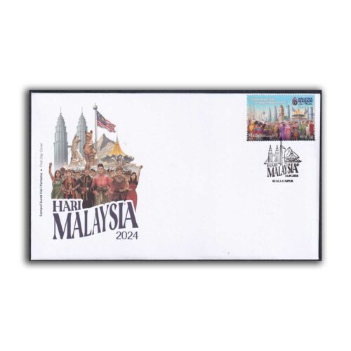 2024 Malaysia Day 1v Stamp on FDC