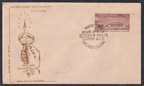 1970 Centenary of Nalanda College 1v Stamp on FDC