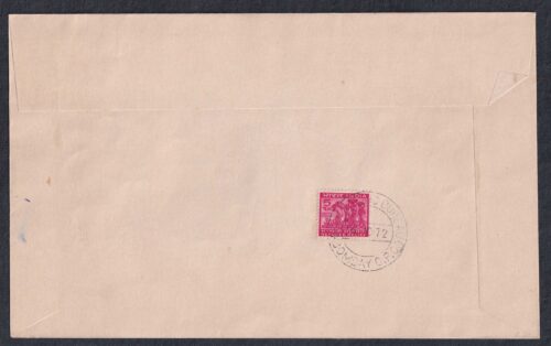 1972 Birth Centenary of Bertrand  Russell 1v Stamp on FDC