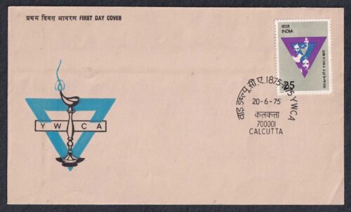 1975 Centenary of Indian YWCA 1v Stamp on FDC