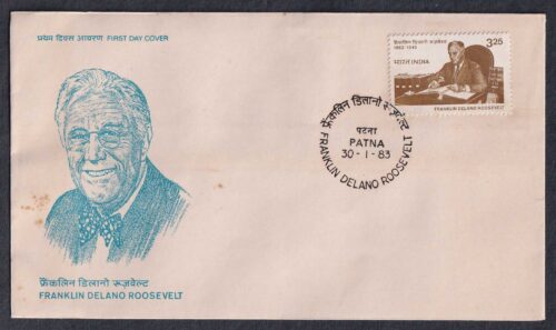 1983 Birth Centenary of Franklin Delano Roosevelt (American Statesman) 1v Stamp on FDC