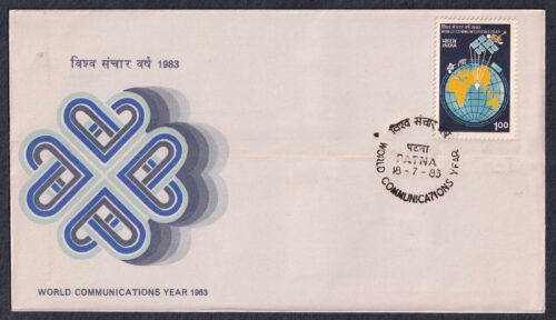 1983 World Communication Year 1v Stamp on FDC