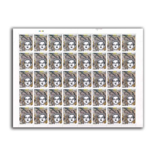 2007 Mehboob Khan (Film Maker and Director) 1v Mint Sheet of 10 Stamps