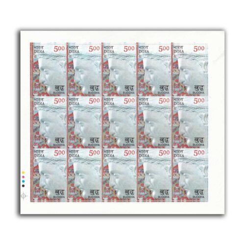 2007 2550 Years of Mahaparinirvana of the Buddha 6v Mint Sheet of 15 Stamps