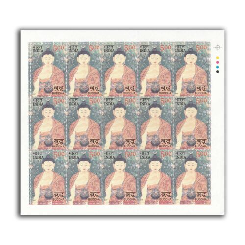 2007 2550 Years of Mahaparinirvana of the Buddha 6v Mint Sheet of 15 Stamps