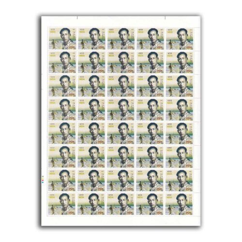 2007 S D Burman Birth Centenary (Singer and Composer) 1v Mint Sheet of 40 Stamps