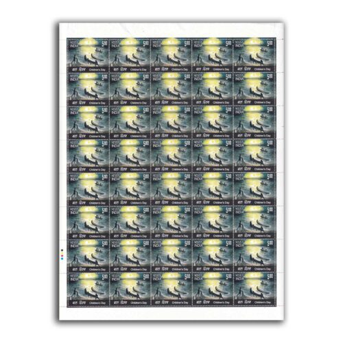 2007 Children's Day 2v Mint Sheet of 40 Stamps