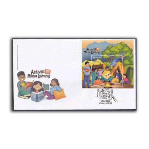 2022 Malaysia Leisure Activities Stamp Week Miniature Sheet on FDC