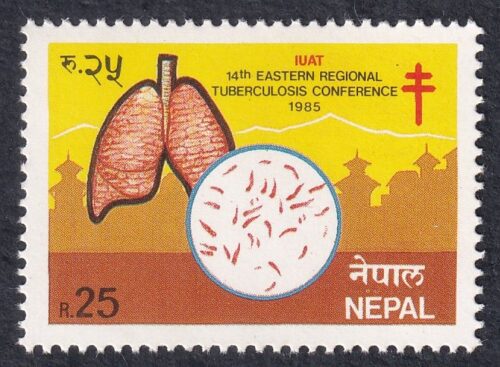 1985 Regional Conference on Tuberculosis Stamp