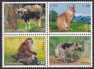 1995 International Exhibition Singapore 95 - Singapore - Mammals Stamp