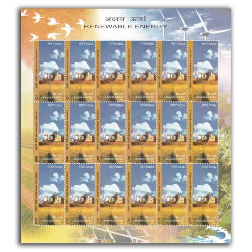 2007 Renewable Energy (Small Hydro Energy) 1v Sheetlet of 18 Stamps