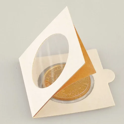 Prinz Self-Adhesive Coin Holders (50pcs/pack)