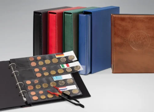 Prinz Perfecta Coin & Banknote Album Binder with Slipcase