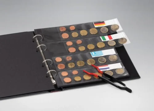 Prinz Perfecta Coin & Banknote Album Binder with Slipcase - Image 3