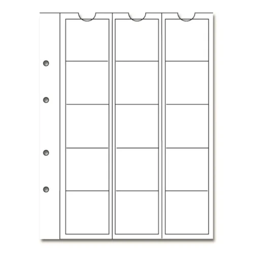 Prinz Perfecta Coin Album Pages (5pcs/pack) - Image 2