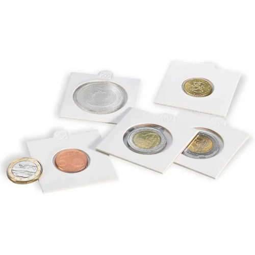 Lighthouse Matrix Self Adhesive White Coin Holder