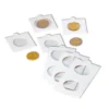 Lighthouse Matrix Self Adhesive White Coin Holder