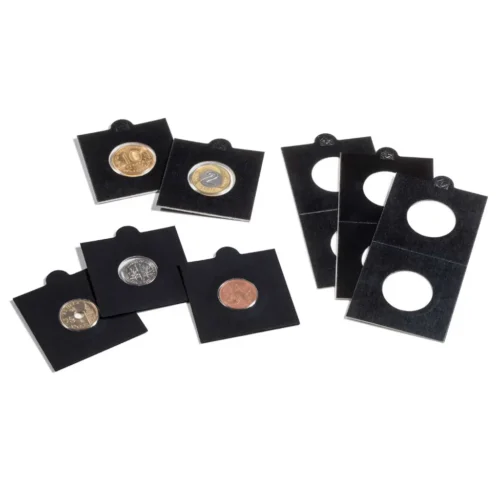 Lighthouse Matrix Self Adhesive Black Coin Holder